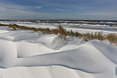 Winter along the Baltic Sea Coast, Heiligendamm, Mecklenburg Western Pomerania, Germany