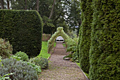 Englischer Garten, Rockwood, Newbury, West Berkshire, England, Großbritannien
