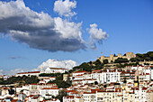 S. Jorge Castle, Lisbon, Portugal, Europe.