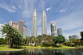 Malaysia, Kuala Lumpur City, Petronas Towers.