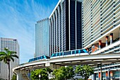 Metromover, Miami, Florida, United States of America, USA