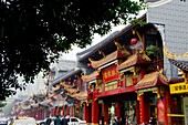 China, Chengdu, Sichuan, city, Qintai Lu Chinatown
