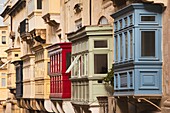 Malta, Valletta, Maltese architecture, buildings on Triq ir-Repubblika, Republic Street