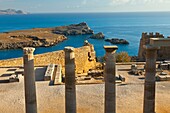 Acropolis of Lindos, Rhodes, Dodecanese, Greece