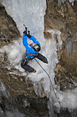 Ice climbing, sport, pick, picks, cliff, man, Sigmund Thun gorge, climb, sport, Alps, climbing technology, ice, cape run, Austria