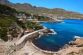 Balearic islands, Mallorca, Majorca Island, Cala San Vicente, Cala Sant Vicen, Pollena, Formentor Cliffs.