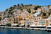 The Harbour Gialos Yialos city of Symi Greece