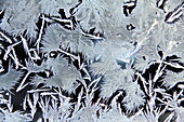 ice crystals.