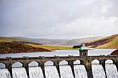 Craig Goch dam overflow, Elan Valley, Powys, Wales