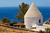 Old windmill at Koundouros, Kea, Greek Cyclades Islands