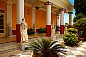 The Neo Classical Pompeian style Achilleion  Achilles, e  Palace  1890 built by Elizabeth  Sissi  Emperess of Austria