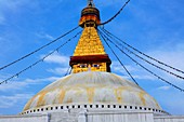 Nepal - Kathmandu - Bodhnath stupa
