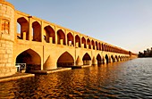 The Se-o-se bridge or Bridge of 33 arches, Isfahan, Iran