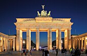 Germany, Berlin, Brandenburg Gate, people.