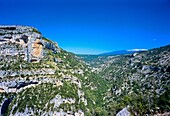 Rocher du Cire rock Gorges de La Nesque gorge, Provence, France