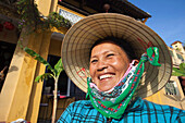 Vietnam, Hoi An, Portrait of Woman