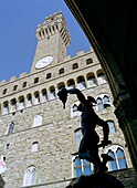 Italy, Tuscany, Florence, Signoria Square, Lanzis Loggia, Perseus