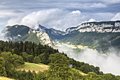 Around Saint Pierre d'Entremont, Parc Naturel de la Chartreuse, Savoie, Rhône-Alpes, France.