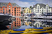 Harbour,Brosundet,Alesund, More og Romsdal, Norway.