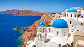 Oia village, Santorini Island, Cyclades, Greece