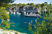 kayaking in Calanque de Port Miou, Bouches-du-Rhone, France