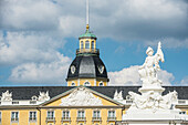 Karlsruhe Palace, Karlsruhe, Baden-Wuerttemberg, Germany