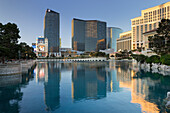Lake Bellagio, The Cosmopolitan Hotel, Strip, South Las Vegas Boulevard, Las Vegas, Nevada, USA