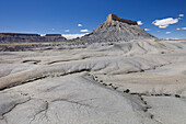 Factory Butte, Wüste, Utah, USA