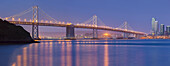 San Francisco -Oakland Bay Bridge, San Francisco, Kalifornien, USA