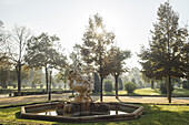 Brunnen, Parc de la Ciutadella, Stadtpark, Weltausstellung 1888, Barcelona, Katalonien, Spanien, Europa