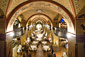 Interior of underground bar and restaurant Kornhauskeller, Bern, Switzerland