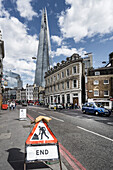 The Shard by Architect t Renzo Piano, Southwalk, Clouds, London, UK