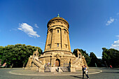 Wasserturm, Mannheim, Baden-Württemberg, Deutschland