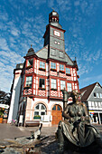 Rathaus Lorsch, Lorsch, Bergstrasse, Hessen, Deutschland