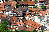 Old town of Weinheim, Baden-Wuerttemberg, Germany