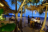 Restaurant: Same Same but Different am Kantiang Strand, Ko Lanta, Andaman Sea, Thailand, Asien