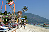 Beach bar on the island Lipe, Andaman Sea, South- Thailand, Thailand, Asia