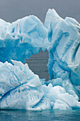 Iceberg broken off from Austfonna Glacier, Nordaustlandet, Svalbard, Norway