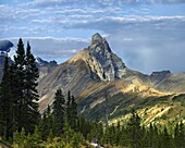 Hilda Peak, Icefields Parkway, Banff National Park, Alberta, Canada