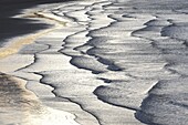 Waves on the beach, Varangerfjord, Norway