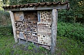 Nesting boxes for various types of bees, Woumen, Belgium