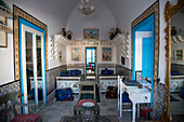 Interior of Dar El Annabi House Museum, Sidi Bou Said, Tunis, Tunisia