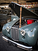 1954 Jaguar MkVII, Goodwood Revival 2014, Racing Sport, Classic Car, Goodwood, Chichester, Sussex, England, Great Britain