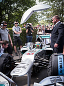 Lewis Hamilton, Goodwood Festival of Speed 2014, Rennsport, Autorennen, Classic Car, Goodwood, Chichester, Sussex, England, Großbritannien