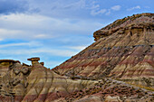 Halbwüste Bardenas Reales, UNESCO Biosphärenreservat, Bardena Blanca, Weiße Bardena, Navarra, Spanien