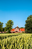 Manor house Hasselburg, Altenkrempe, Baltic Coast, Schleswig-Holstein, Germany