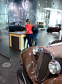 Audi-Museum in Ingolstadt, Upper Bavaria, Bavaria, Germany