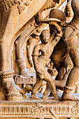 Sculptures in Sri Ranganathaswamy Temple, Tiruchirappalli, Tamil Nadu, India, Tiruchirappalli, Tamil Nadu, India