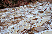 Salt basins in Maras. Sacred Valley .Peru,South America