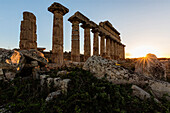 Temple of Hera ruins, Selinunte, Sicily, Italy